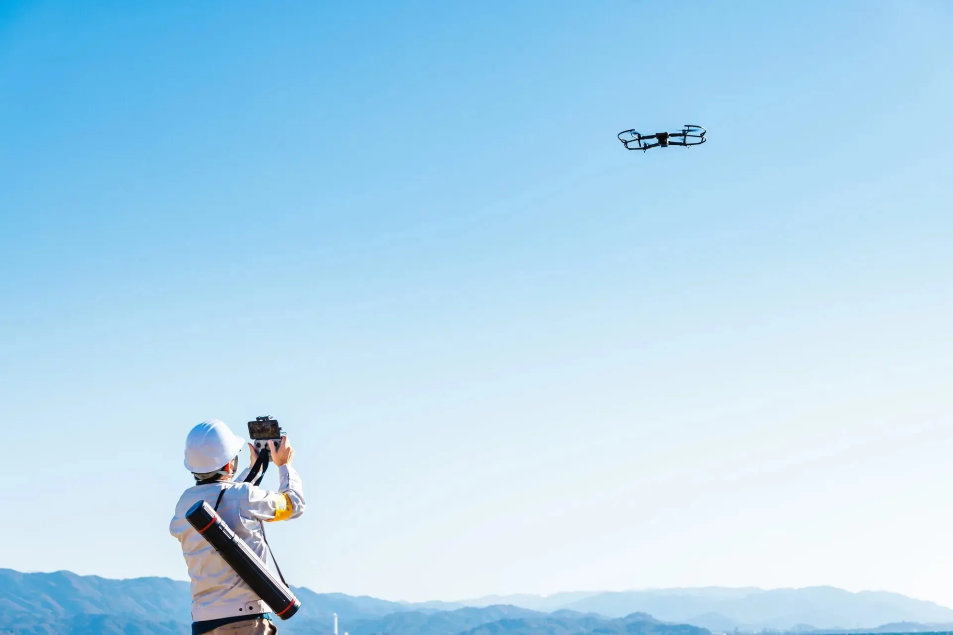 工場屋根の点検(ドローン使用)